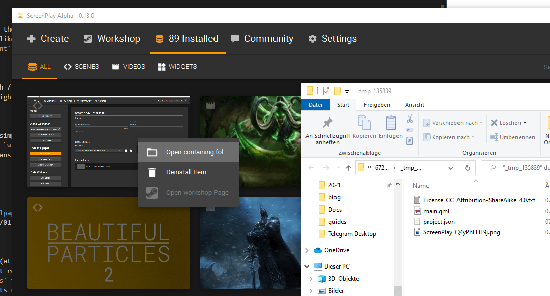 ScreenPlay - Free Open Source Wallpaper, Widgets & Wallpaper Engine