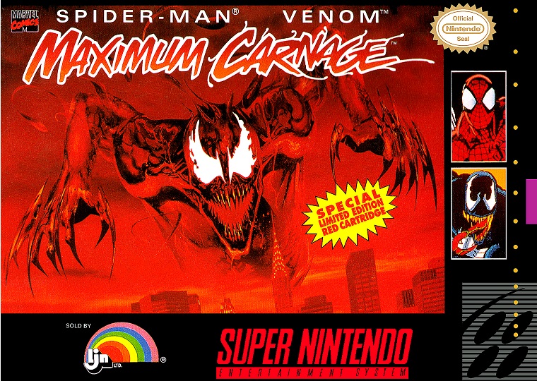 Retro Gaming Review SpiderMan Maximum Carnage Screen Dynamite