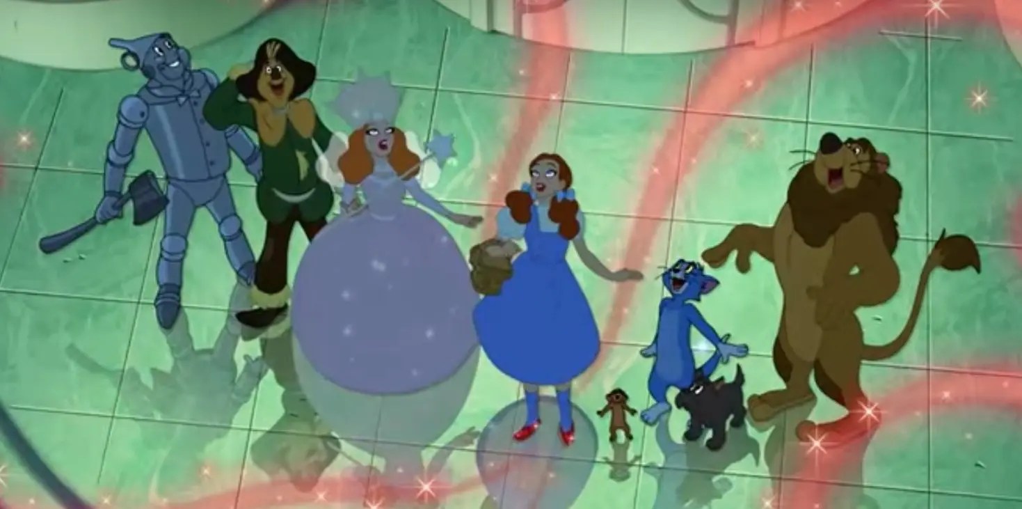 Tom and Jerry Back to Oz Heroes Return