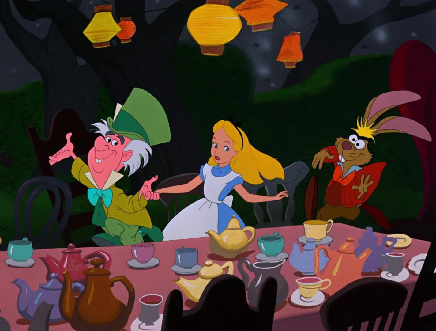 Disney Parables Alice in Wonderland Who's Invited?