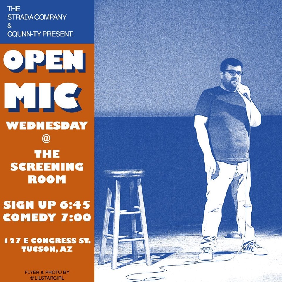 Comedy Open Mic The Screening Room