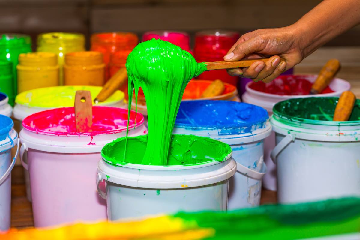 Can waterbased inks ruin the screen printing screen? CPL Fabbrika