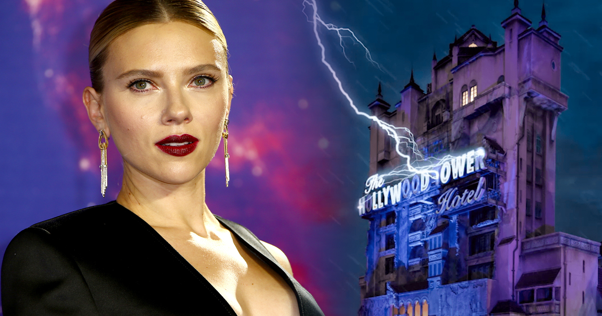 Scarlett Johansson Producing 'Tower of Terror' Movie for Disney