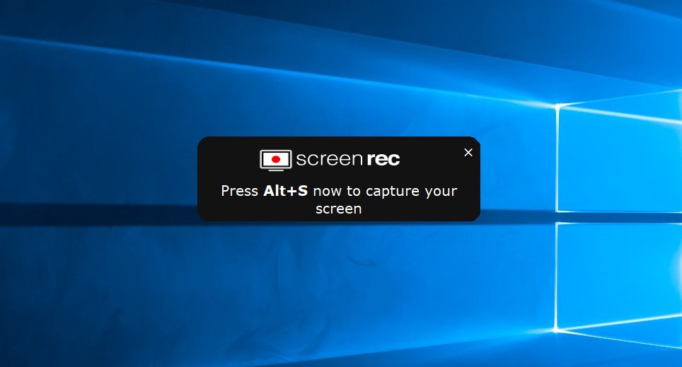 ScreenRec Quickstart Guide For Windows ( XP, Vista, 7, 8, 10 )