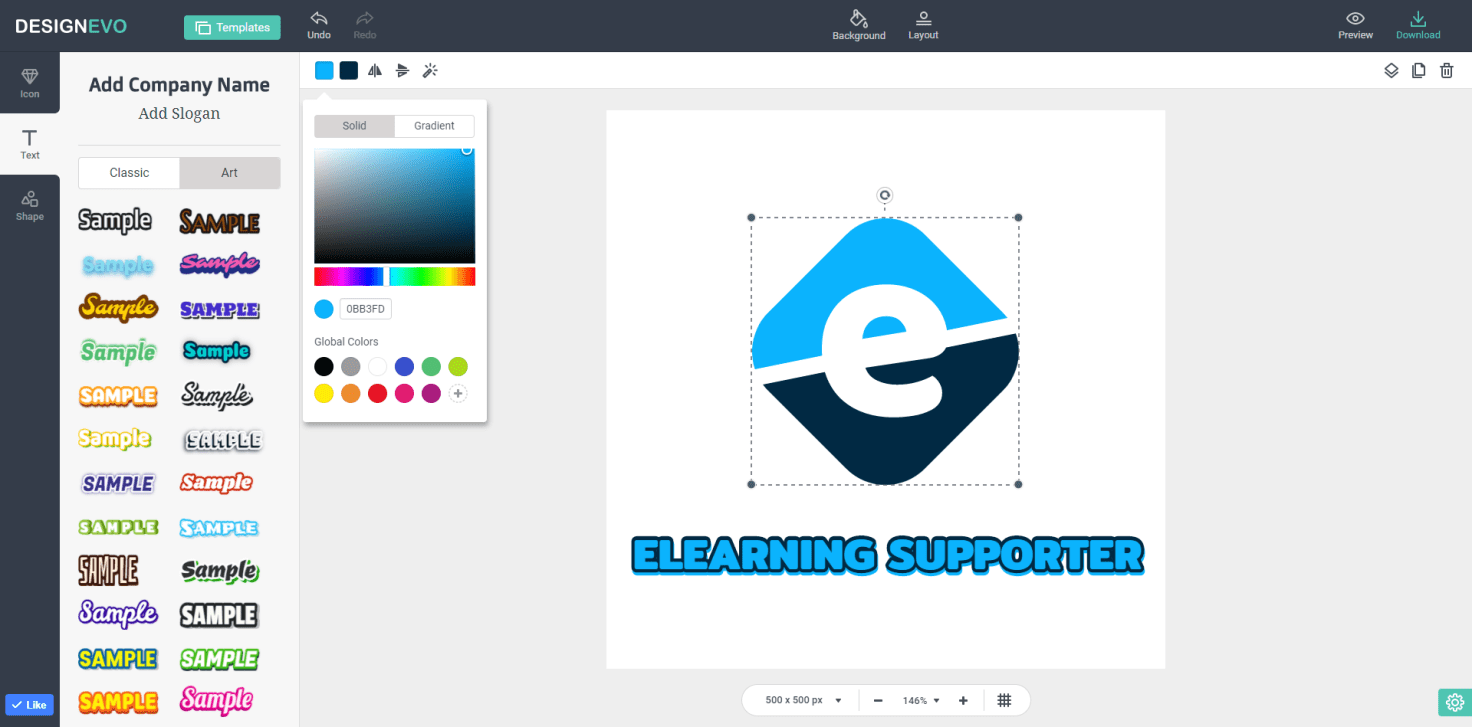 Best Free Online Logo Design Tool DesignEvo Helps You Make Custom Logo