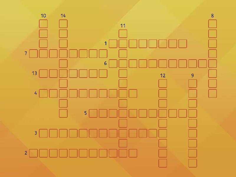 Fortune teller - adjectives of personality - Crossword