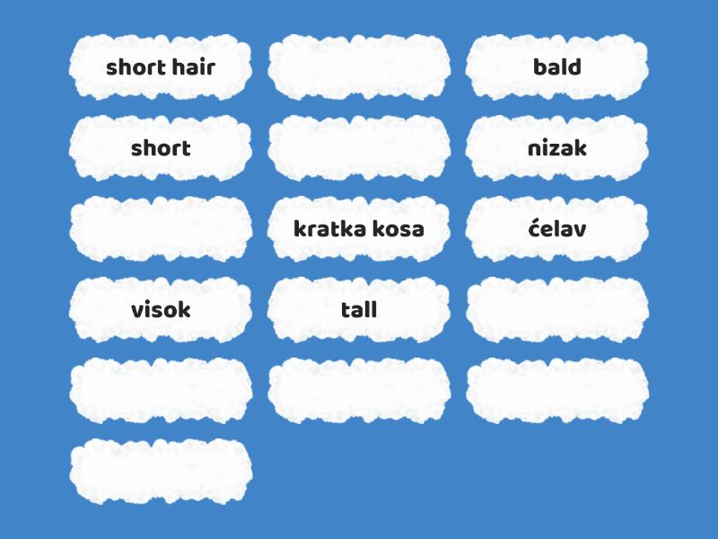 What do cats look like Matching pairs