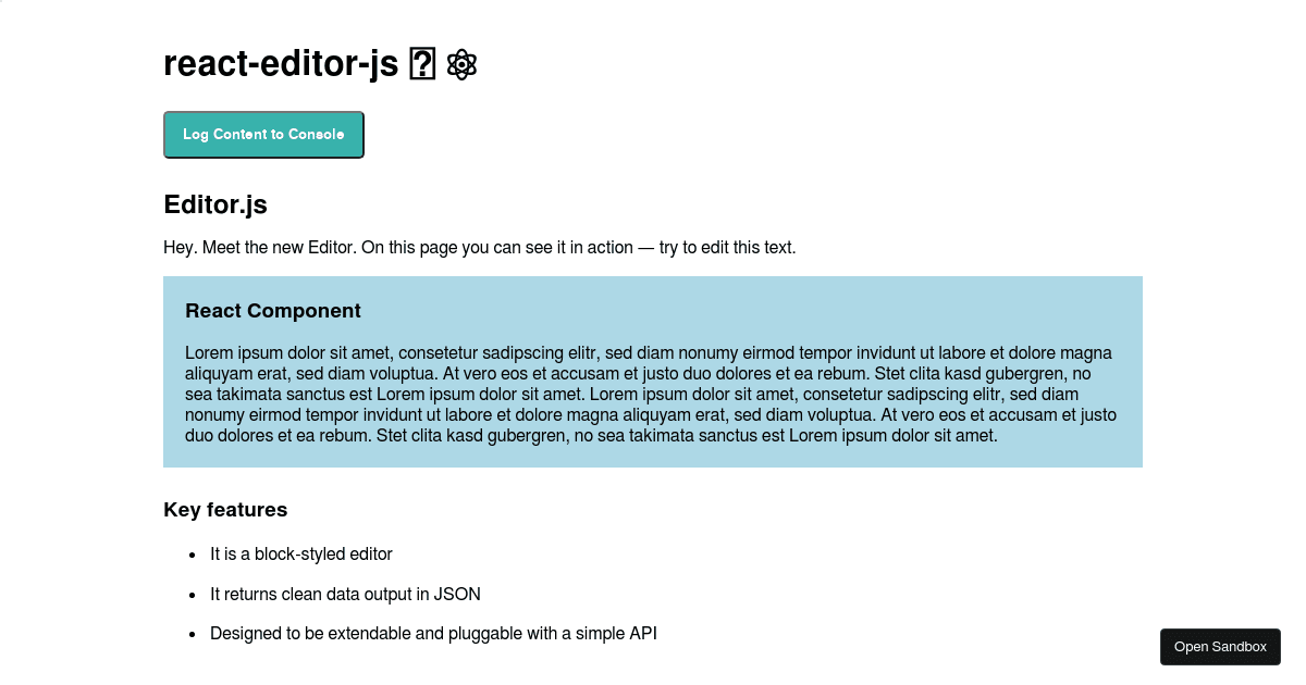editorjsreacteditorjsexamplewithcustomreactblocktemplate