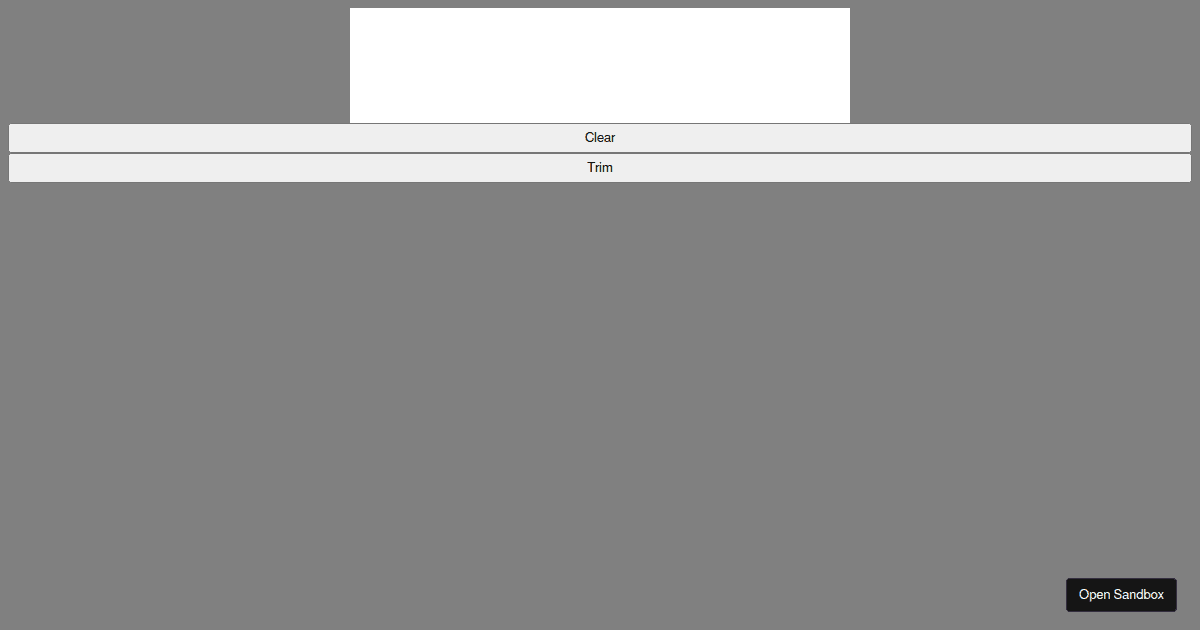 reactsignaturecanvasexample (forked) Codesandbox