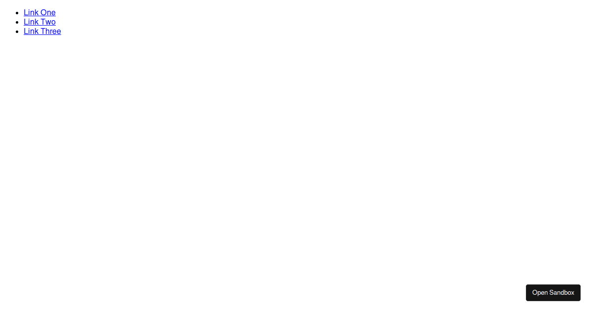 Dynamic href in react Codesandbox