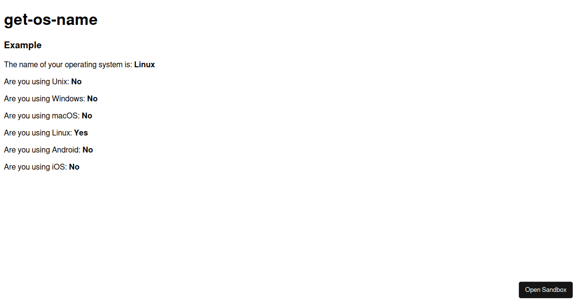 getosnameexample Codesandbox