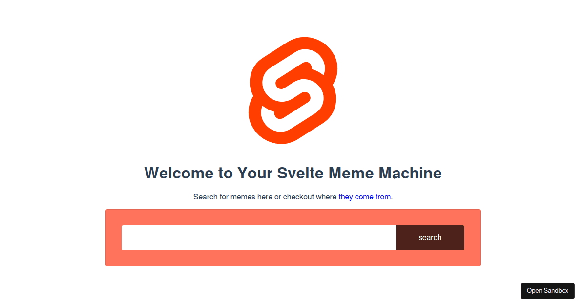 sveltegifs Codesandbox