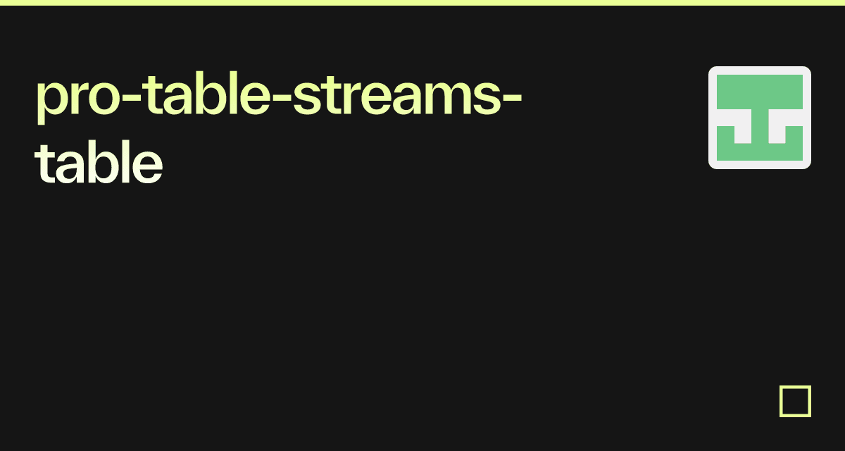 protablestreamstable Codesandbox