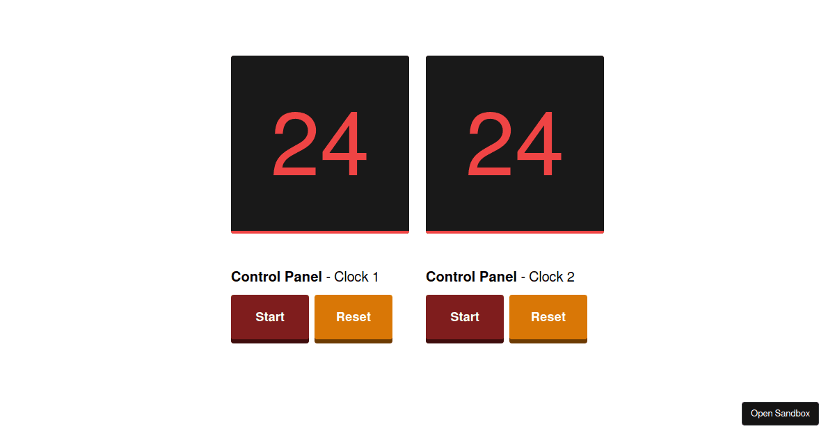 reactquizshotclock (forked) Codesandbox
