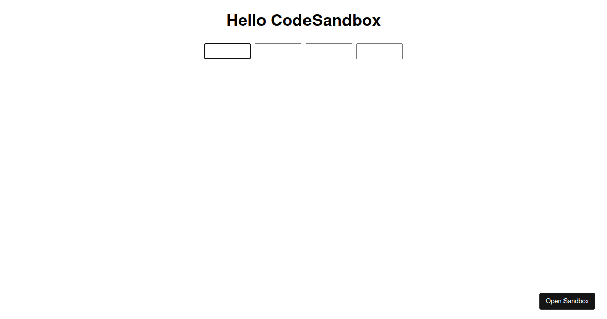 creditcardnumberbox Codesandbox