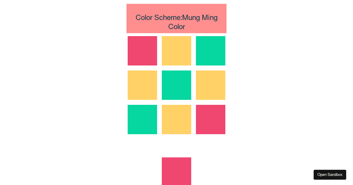 color box Codesandbox