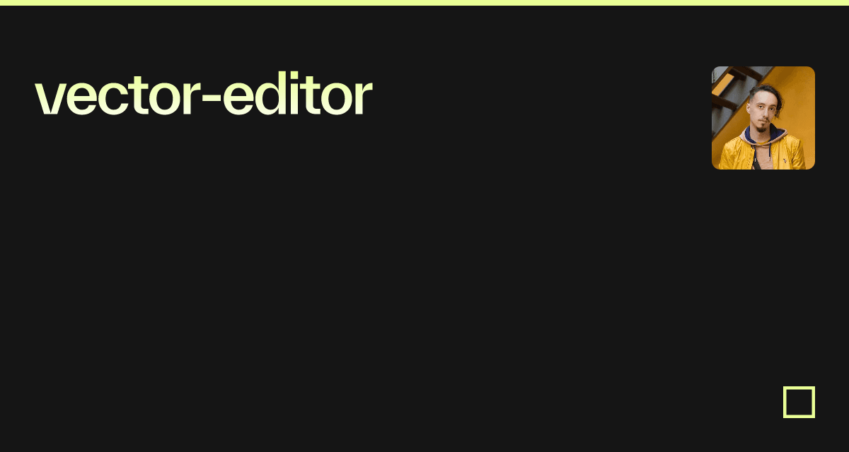 vectoreditor Codesandbox