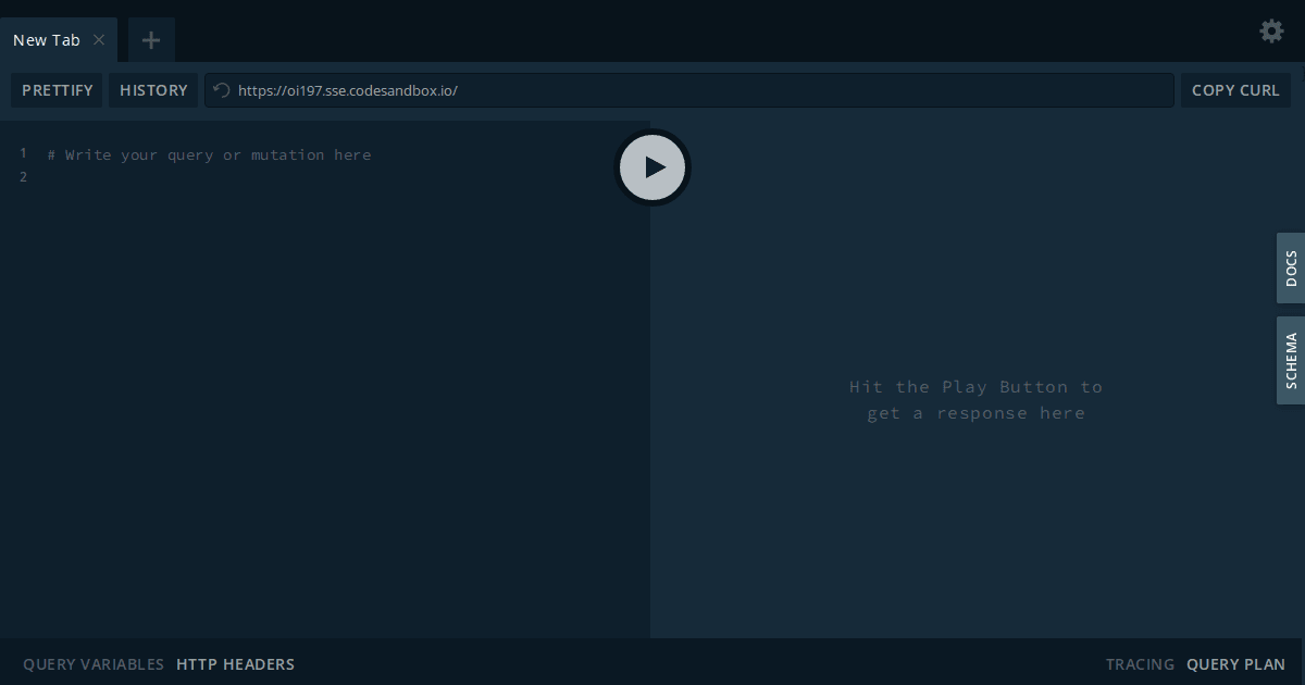 apolloserver Codesandbox