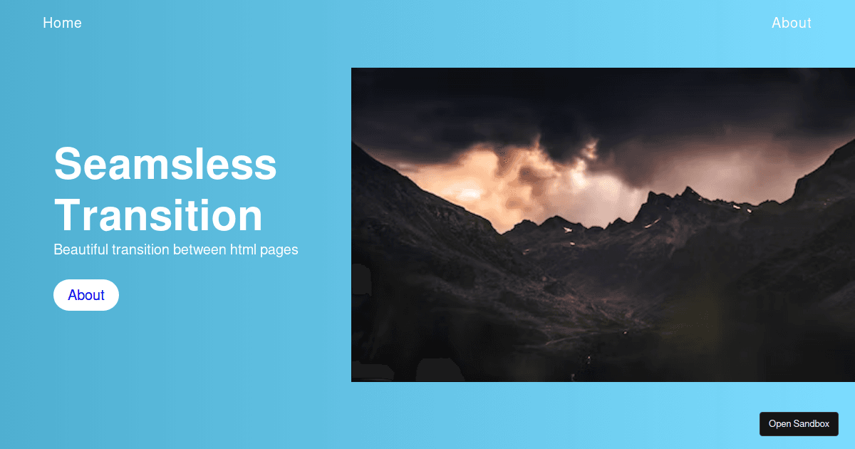 scroll not working with highway.js (forked) Codesandbox