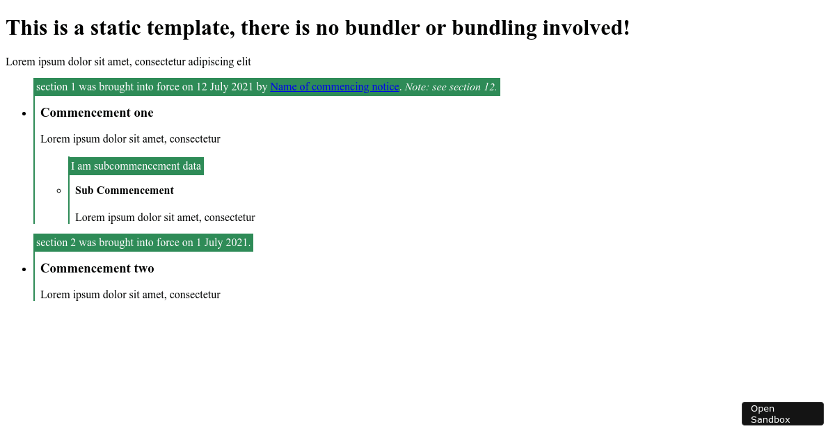 flagging content Codesandbox