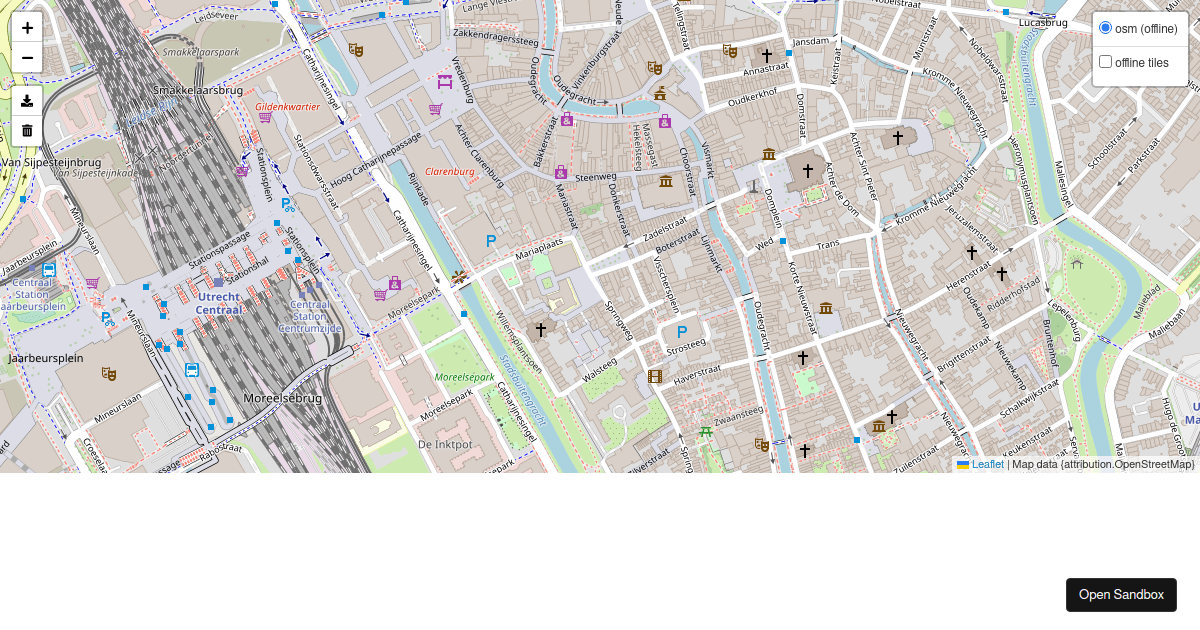 leaflet offline test (forked) Codesandbox