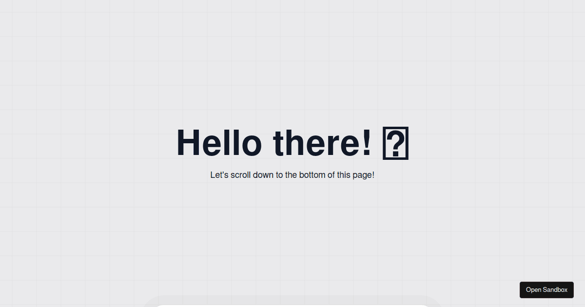 Framer Motion Scrolling Text Box Codesandbox