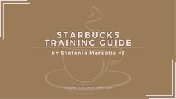 Starbucks Barista Training Guide | PDF