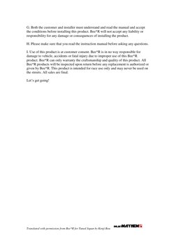 Bee R Rev Limiter Installation Guide Pdf Electrical Connector
