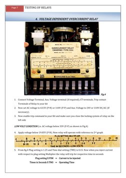 Relay Testing Procedures Guide | PDF | Electric Generator | Relay