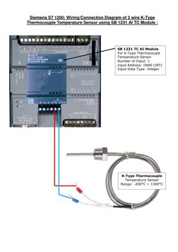S7 1200 PT100 RTD Wiring Diagram | PDF | Sensor | Thermocouple