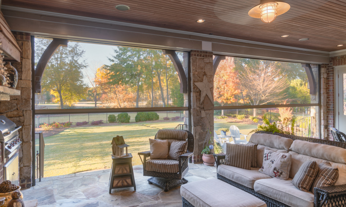 Retractable Screens Custom Solutions for Patios, Porches & More in