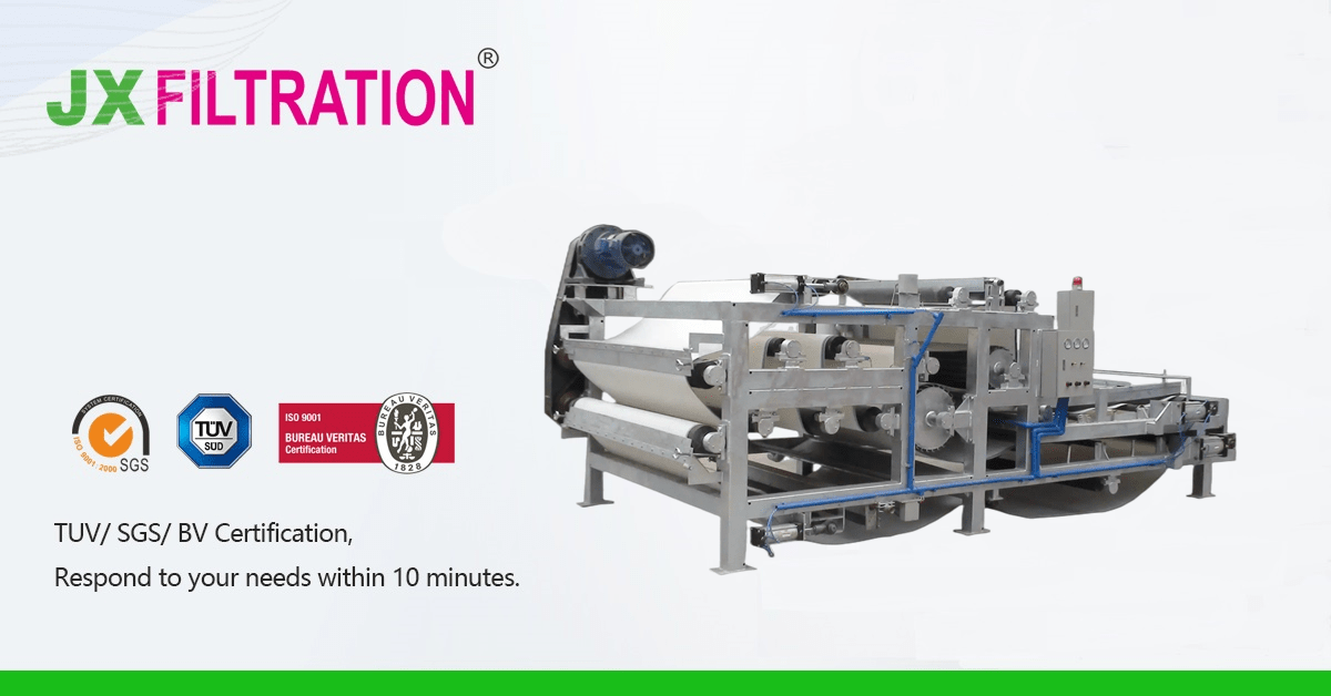 What is Belt Filter Press? Dewatering Machine