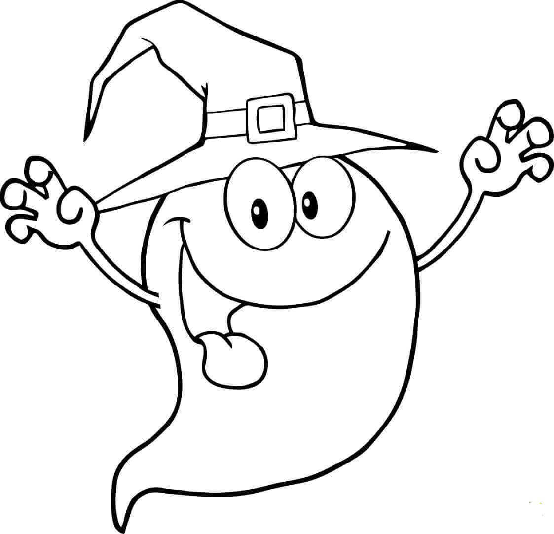 Ghost Coloring Pages 110 Free Printable Pictures