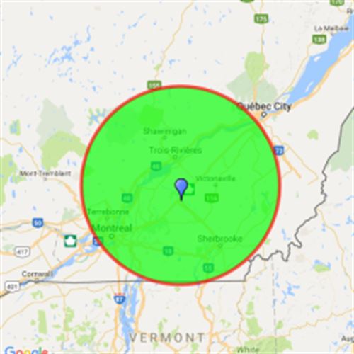 Drummondville Scribble Maps