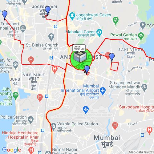 Office Andheri East Scribble Maps