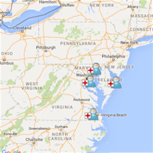DMV map Scribble Maps