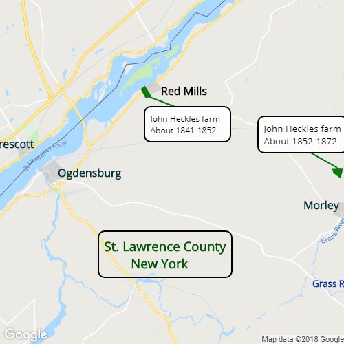 St Lawrence County general locations Scribble Maps