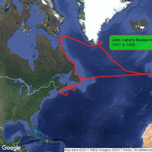 Niederlage Authentifizierung Gentleman freundlich john cabot route