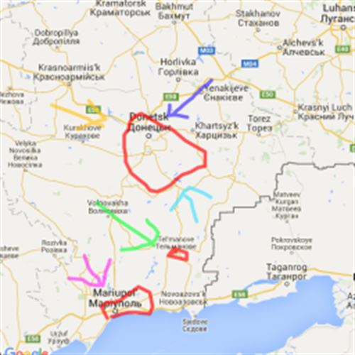 Ukraine War Military Lab : Scribble Maps