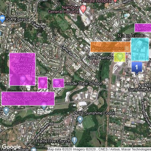 Nambour Scribble Maps