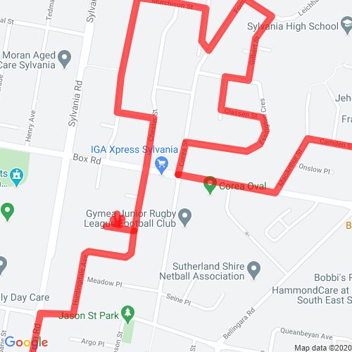 Miranda Drive Test Scribble Maps