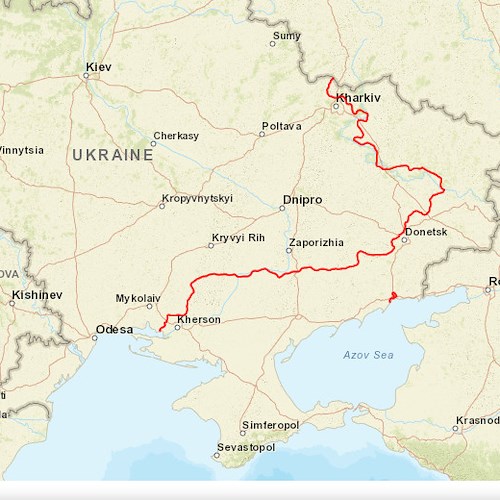Ukraine War : Scribble Maps