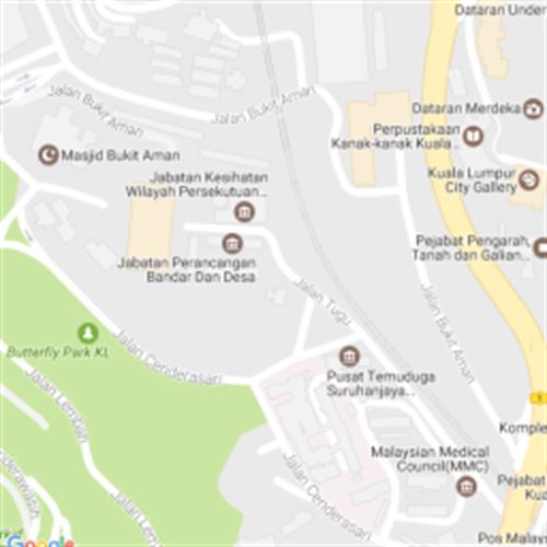 masjid bukit aman, kuala lumpur, malaysia Scribble Maps