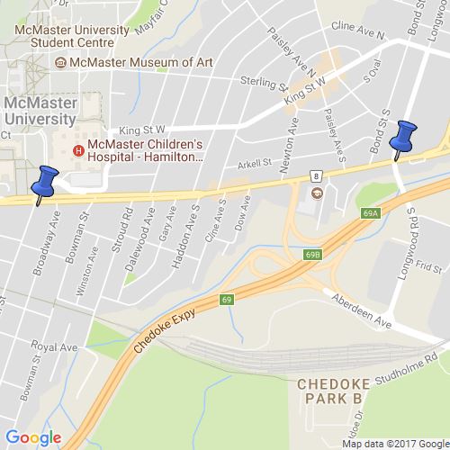 Ride to Eastgate Square Scribble Maps