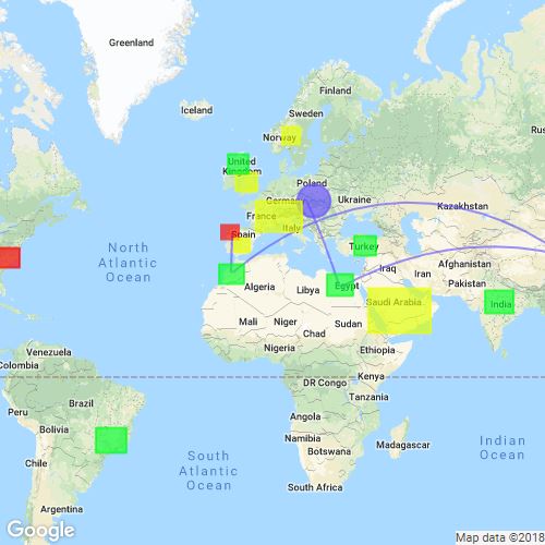 zara map Scribble Maps
