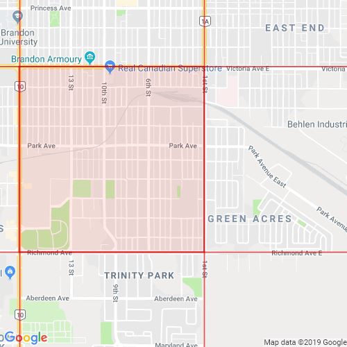 BRANDON MB Scribble Maps