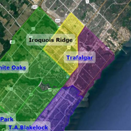 Oakville Highschool Boundaries Scribble Maps