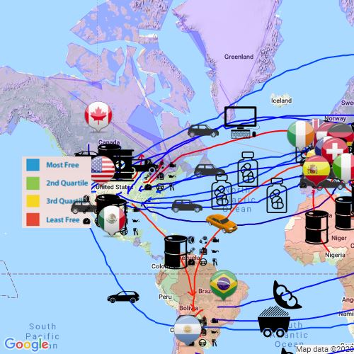 WorldEconFreedomStudentsample Scribble Maps
