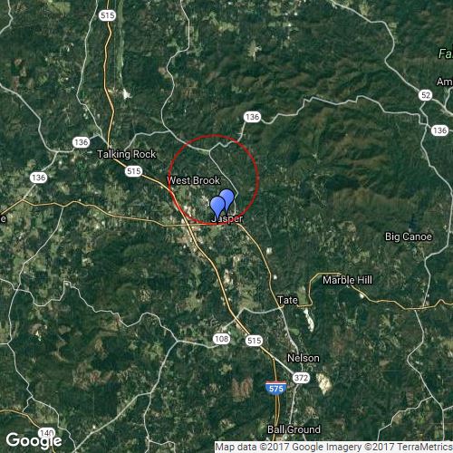 Jasper Ga Locations Scribble Maps