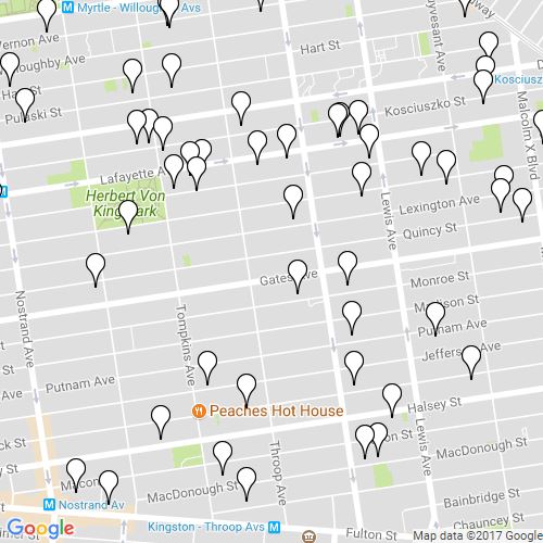 BEDSTUY Scribble Maps